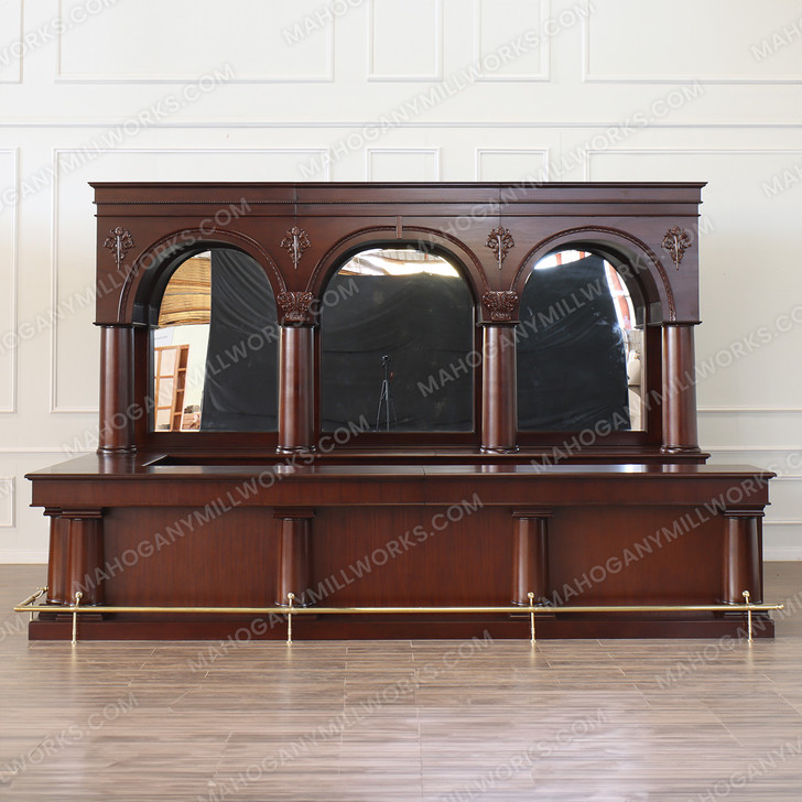 16ft L-Shape Brunswick Saloon Pub Bar