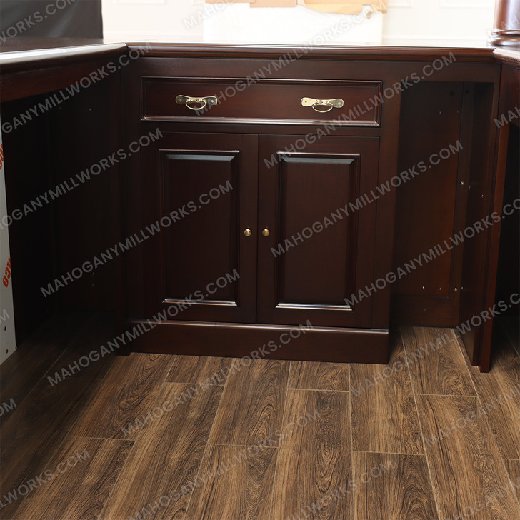 16ft Mahogany L-Shape Brunswick Saloon Pub Bar