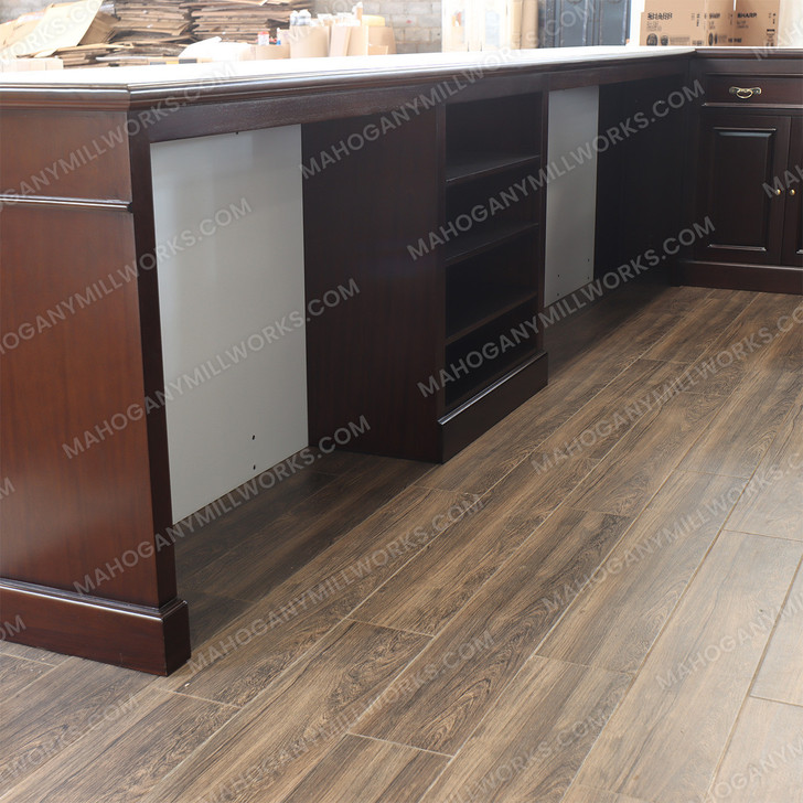 16ft Mahogany L-Shape Brunswick Saloon Pub Bar