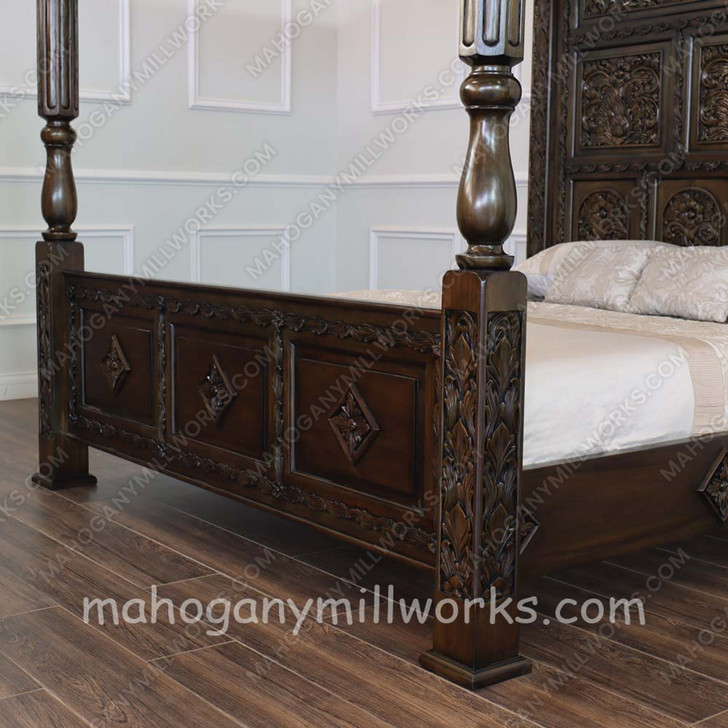 Ancestral Canopy Bed (4 finish options)