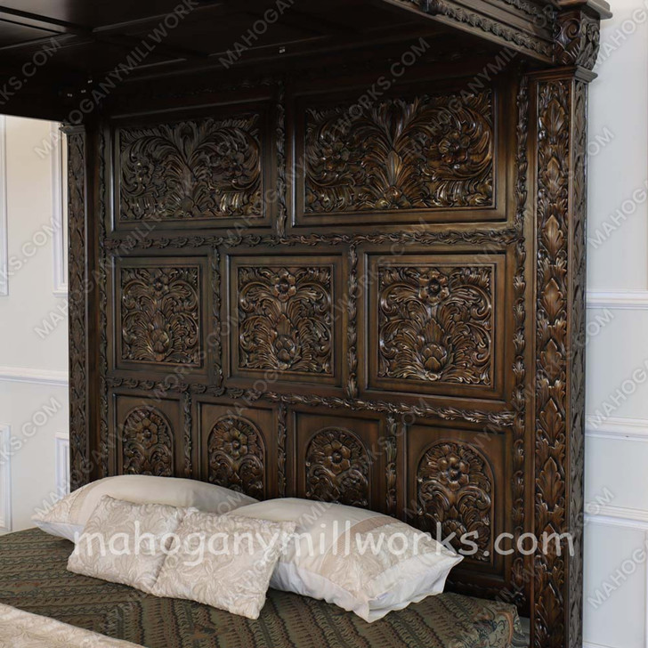 Ancestral Canopy Bed (4 finish options)