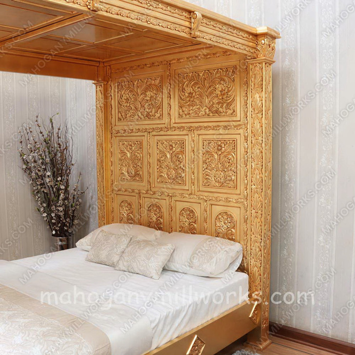 Ancestral Canopy Bed (4 finish options)
