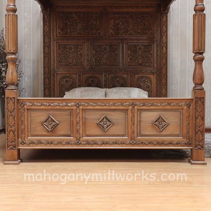 Ancestral Canopy Bed (4 finish options)