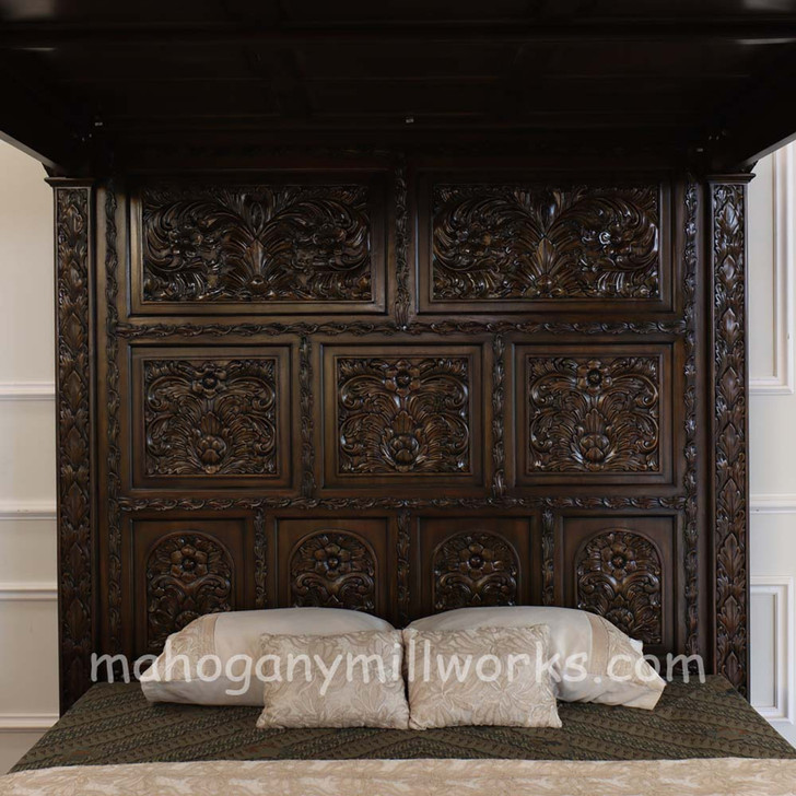 Ancestral Canopy Bed (4 finish options)