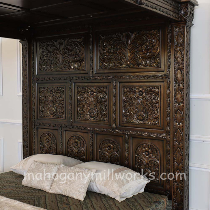 Ancestral Canopy Bed (4 finish options)
