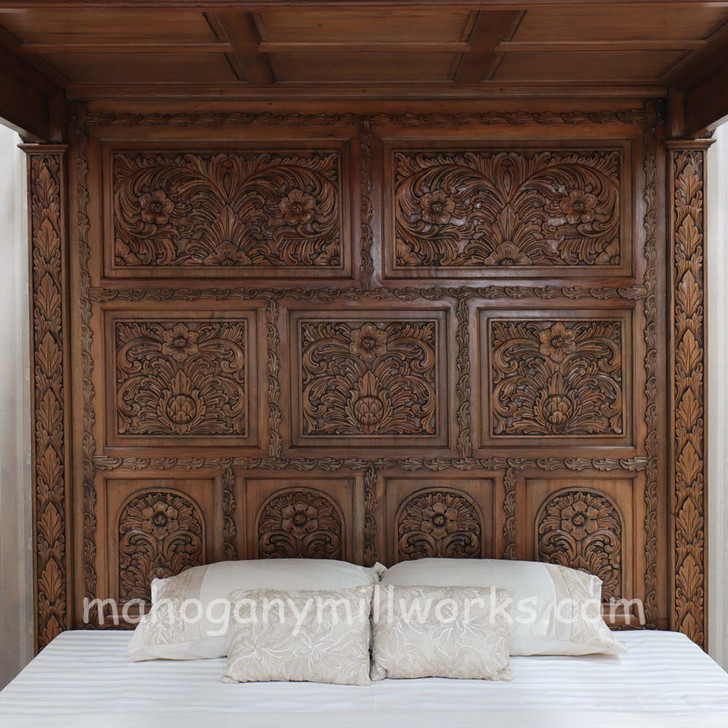 Ancestral Canopy Bed (4 finish options)