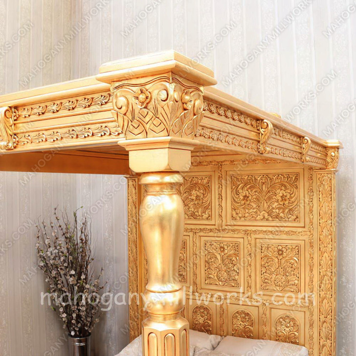 Ancestral Canopy Bed (4 finish options)