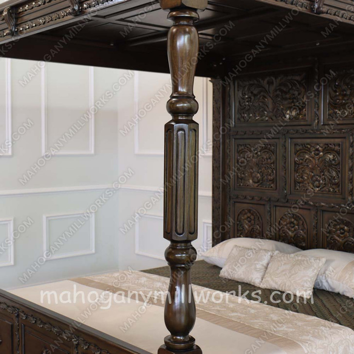 Ancestral Canopy Bed (4 finish options)