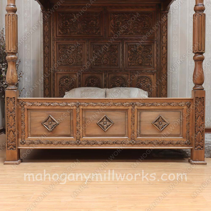 Ancestral Canopy Bed (4 finish options)