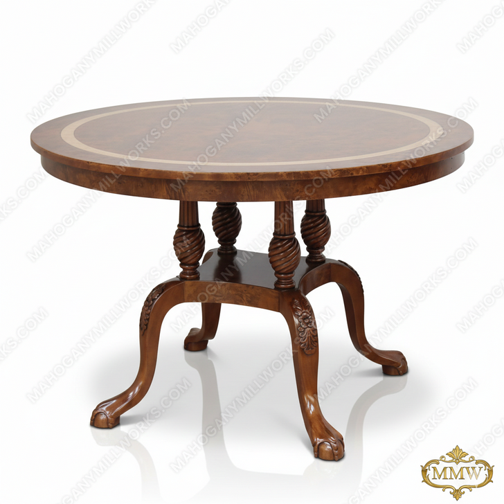 Tuscan Small Round Dining Table