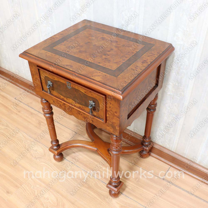 PU William and Mary Side Table
