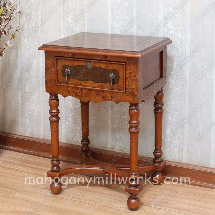 PU William and Mary Side Table