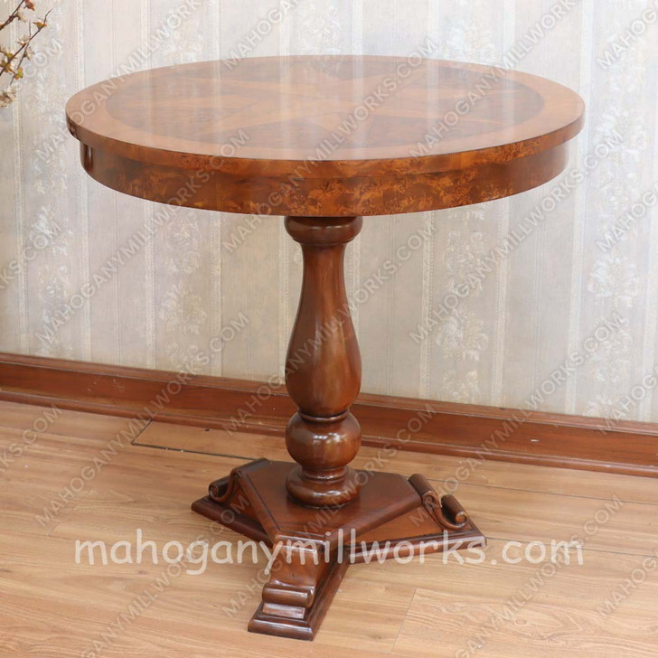 Tuscan Small End Table w/ Inlay