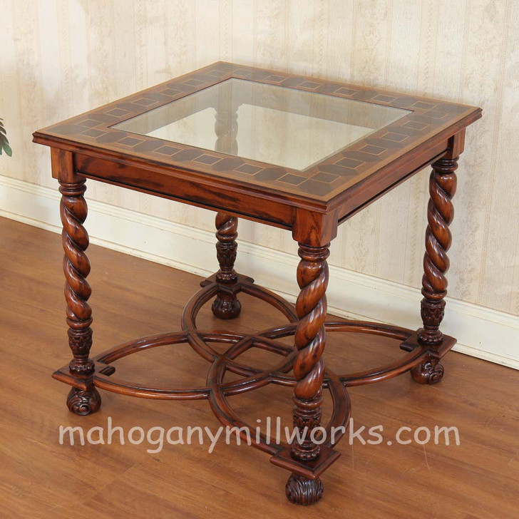 PU Oyster End Table