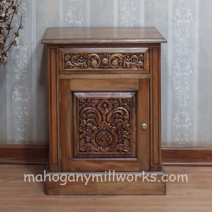 Light Oak Anchestral Bedside