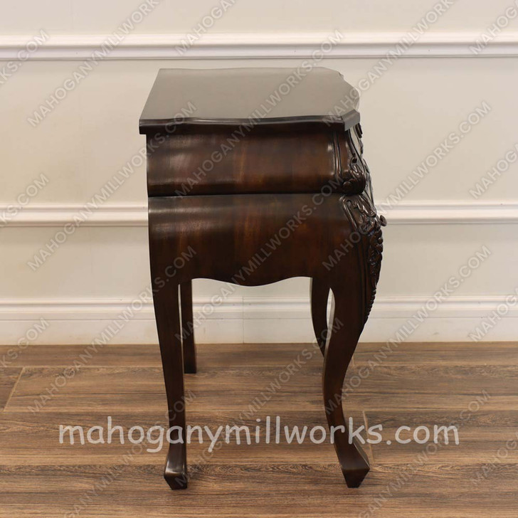 Medium Oak Anchestral Bombay Bedside