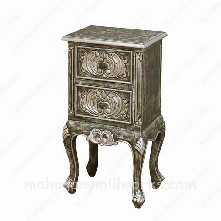 Florentine Venetian 2 Drawer Bedside Table