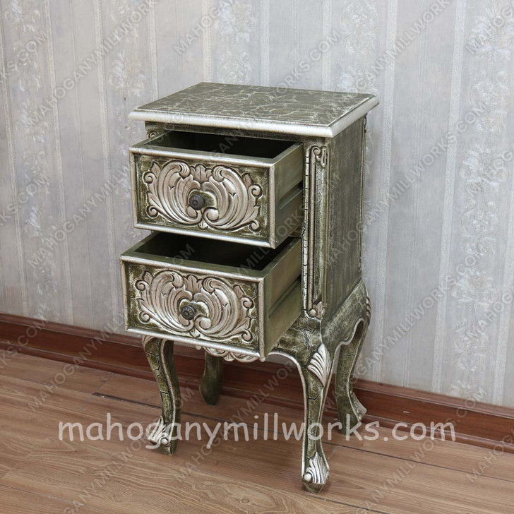 3pc Painted Florentine Venetian Bedroom Set