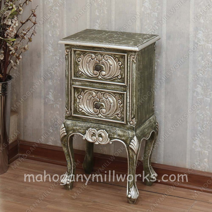 3pc Painted Florentine Venetian Bedroom Set