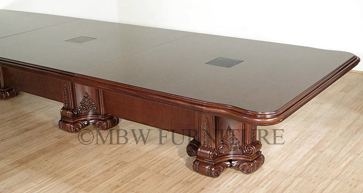 24ft Walnut Executive Conference Room Table