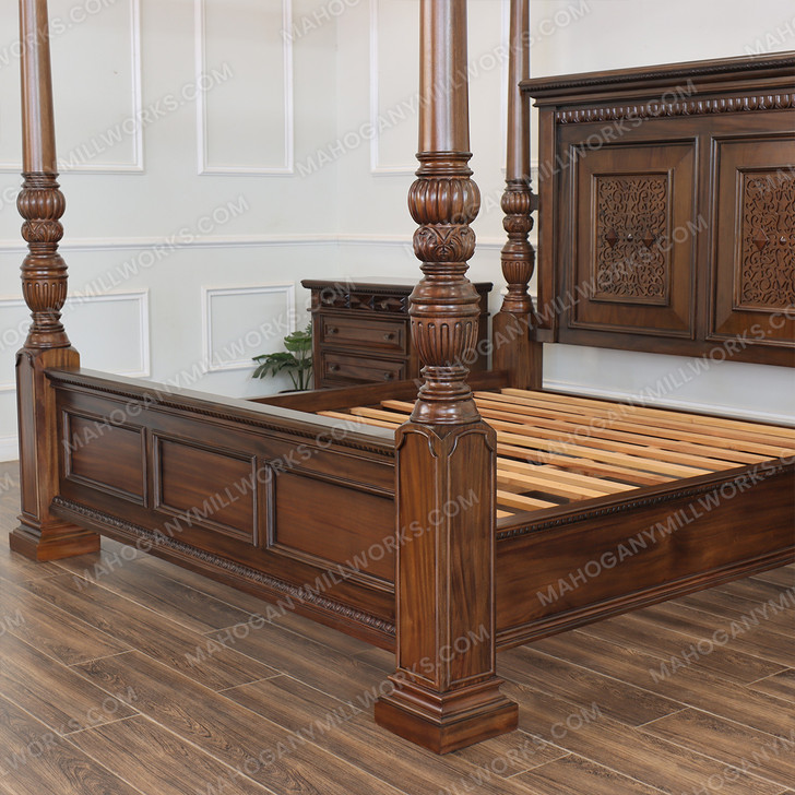 Casablanca 3pc Four Post Canopy Bedroom Set