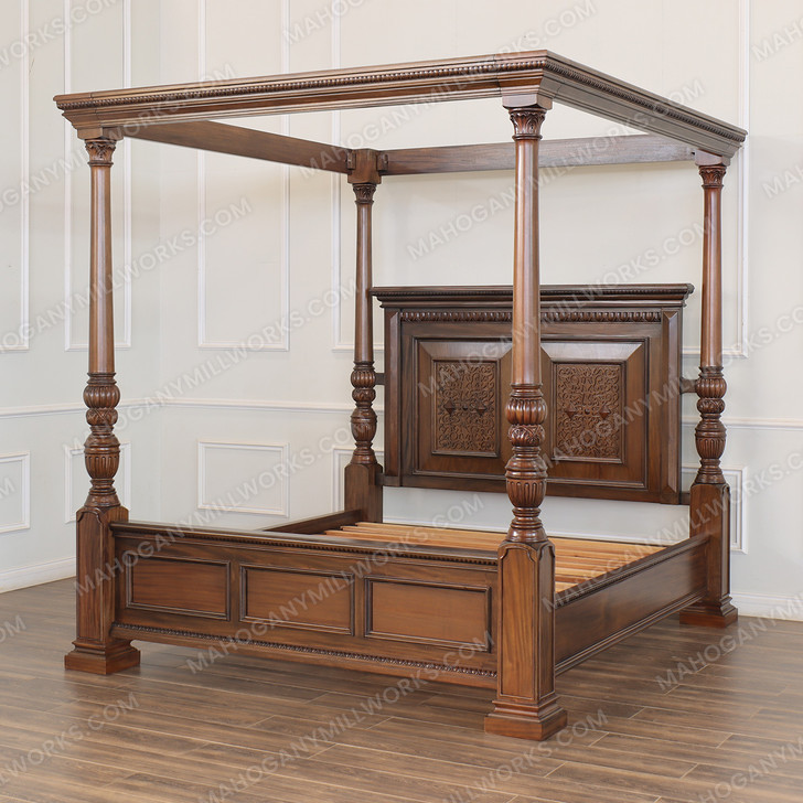 Casablanca 3pc Four Post Canopy Bedroom Set