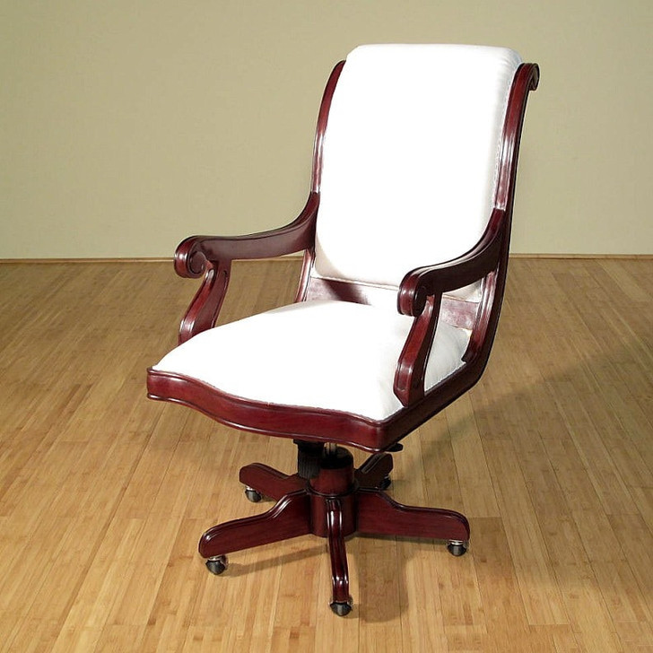 Genuine Leather Executive Office Desk Chair
