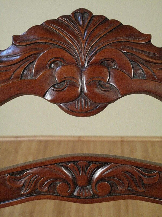Ladder Back Dining Side Chairs Pair (2)