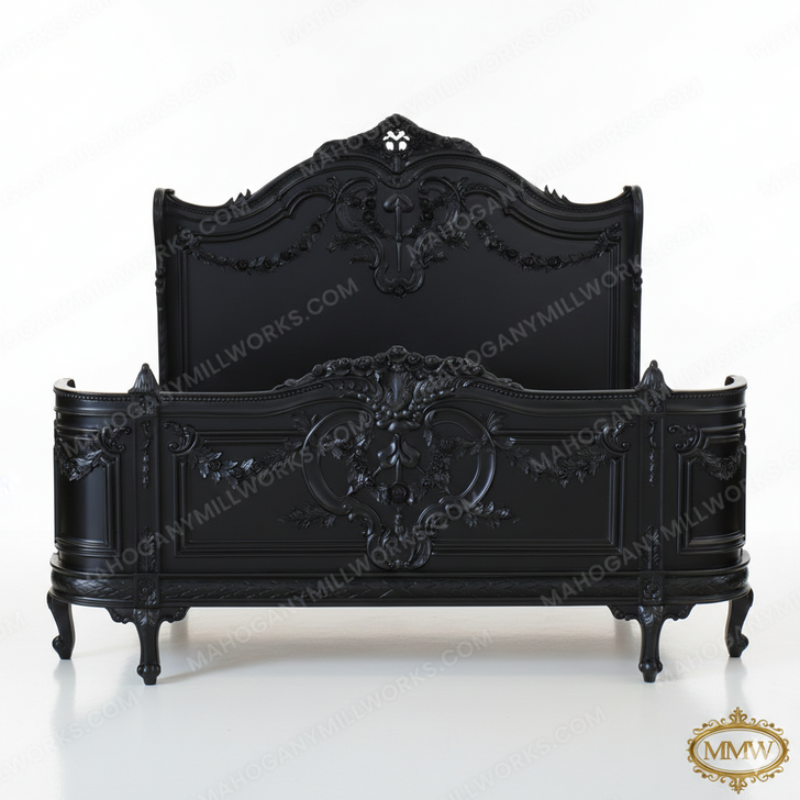 Majestic Black Napoleon Bonaparte Bed