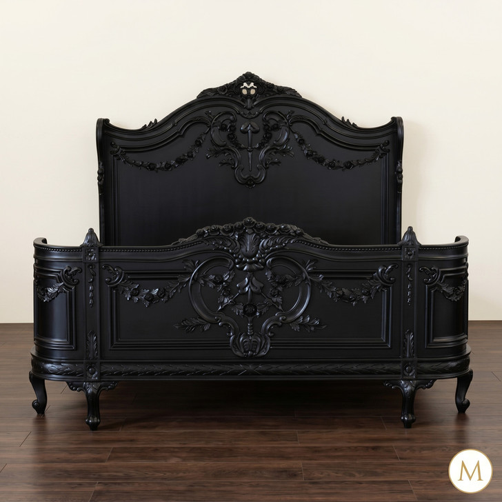 Majestic Black Napoleon Bonaparte Bed