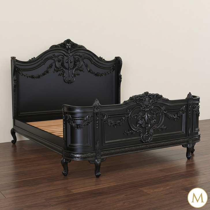 Majestic Black Napoleon Bonaparte Bed