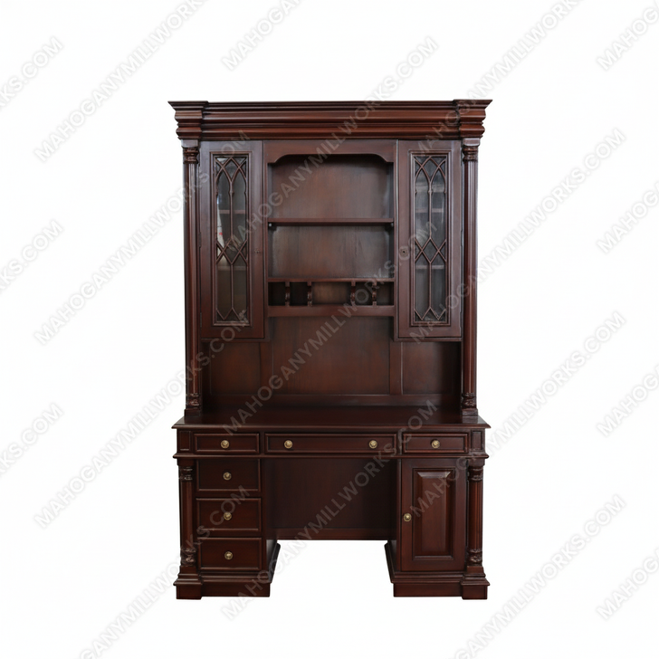 Custom Mahogany Hutch
