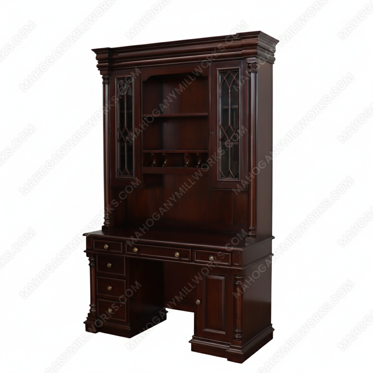 Custom Mahogany Hutch