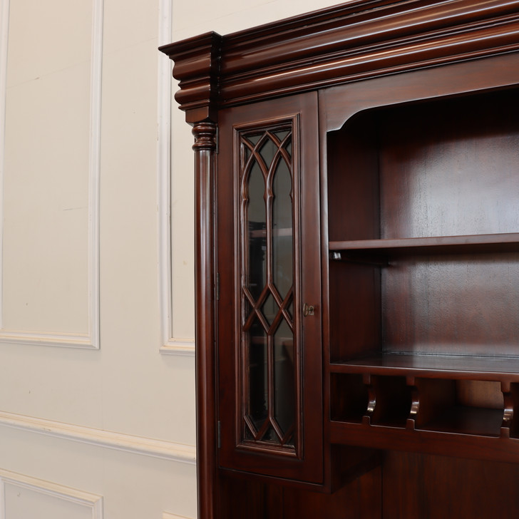 Custom Mahogany Hutch