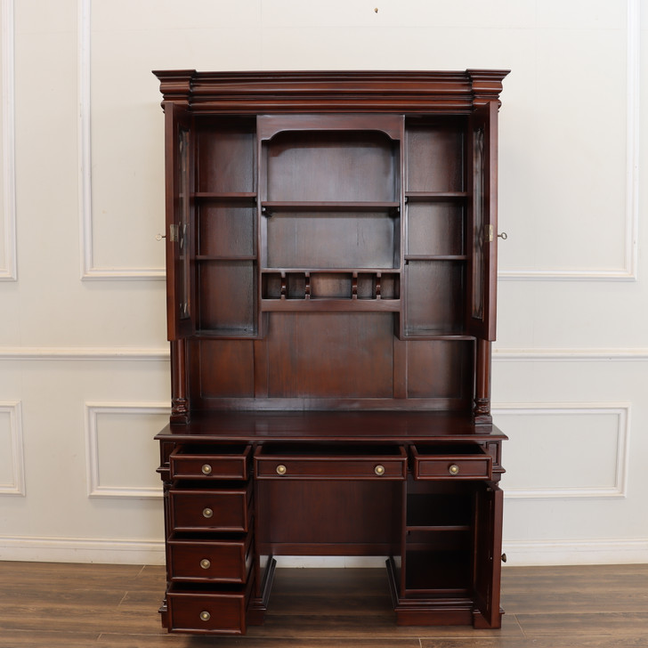 Custom Mahogany Hutch