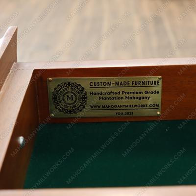 5pc Mahogany Poker/Game Table Set
