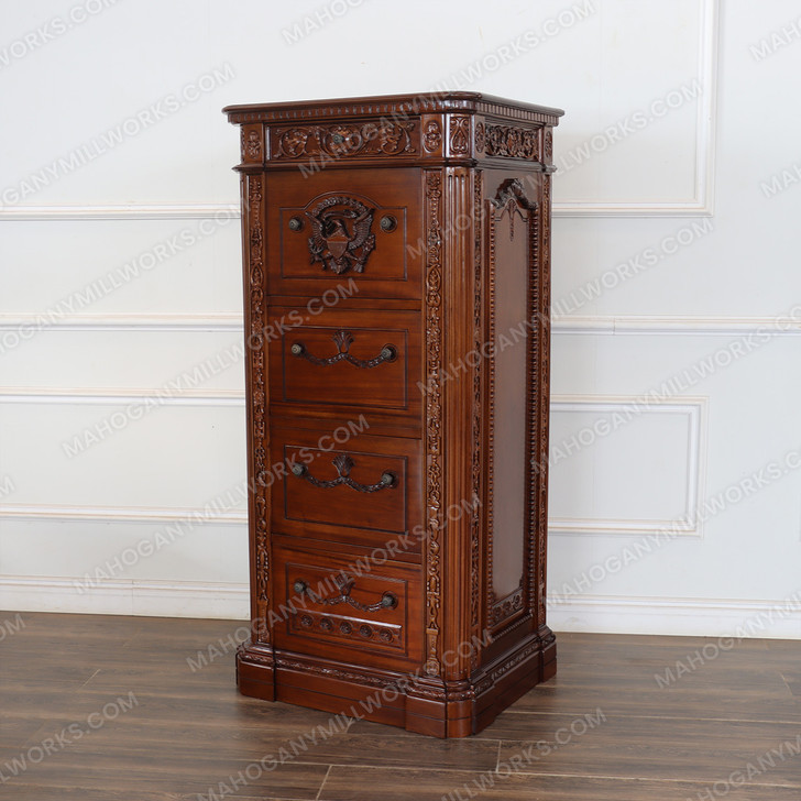 Light Walnut Resolute Filing Cabinet