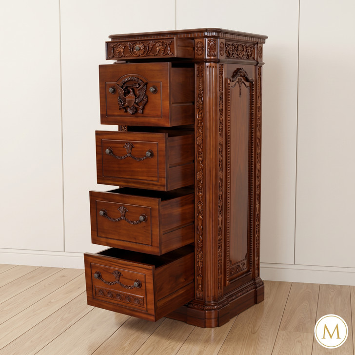 Light Mahogany Resolute Filing Cabinet