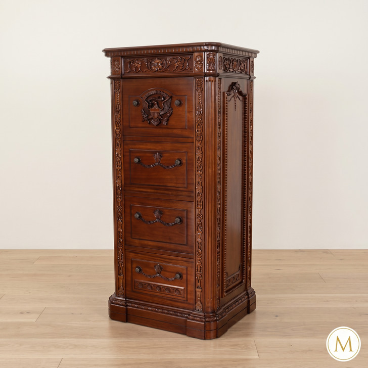Light Mahogany Resolute Filing Cabinet