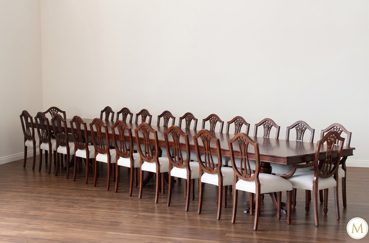 20ft Mahogany Executive Conference Table