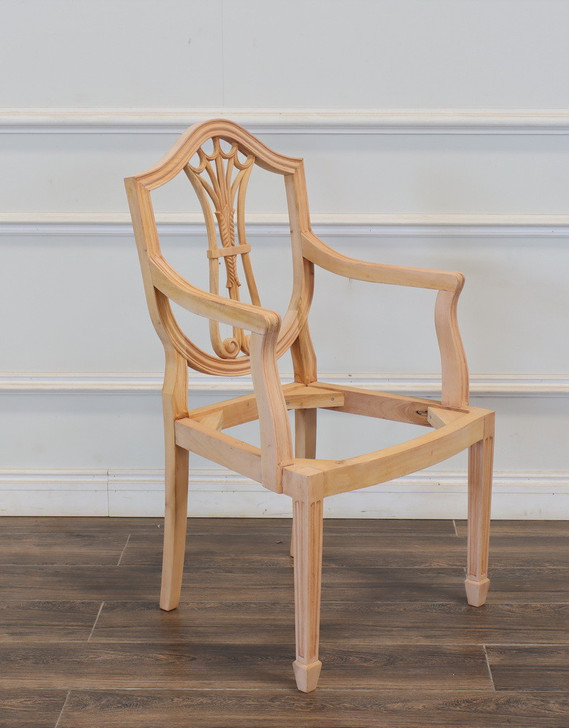 Hepplewhite Shield Back Arm Chair