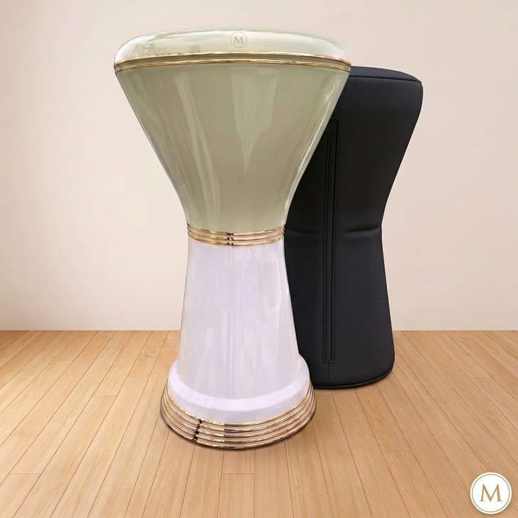 MADE TO ORDER | LAYLA 9" Custom Cast Aluminum Sombaty Darbuka RMP-1