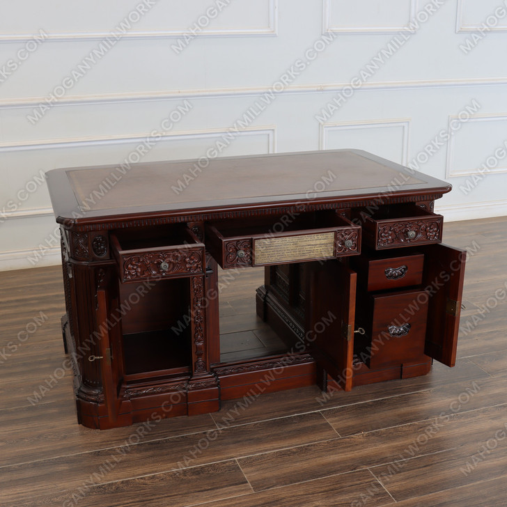 Custom 5ft Mahogany Presidential Resolute Desk