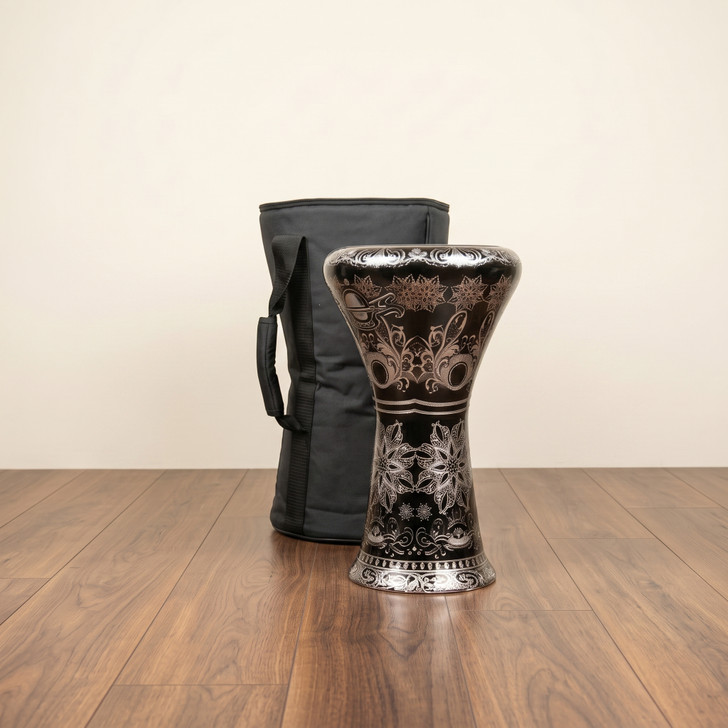 MADE TO ORDER | LAYLA Darbuka – Pro Black/Gold – C193