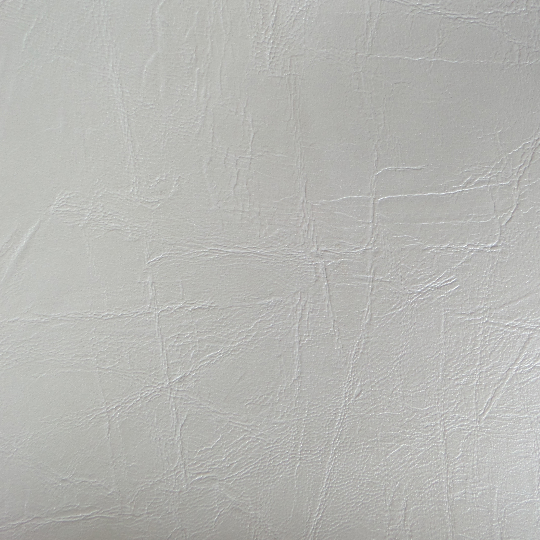 Ebonia White Leather Sample