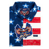 RETRO RIFLE Men's Old Glory Button Down Shirt (67658691)