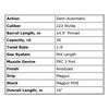 PRIMARY WEAPONS SYSTEMS MK114 MOD 2-M .223 Wylde 14.5in 30rd Black Semi-Auto Rifle (MK1-M2R-223-14-PW)