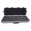 Open-box: GRITR 39" Tactical TSA Approved Hard Rifle Case with Foam Padding, Gray - Great condition, limited use