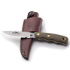 KNIVES OF ALASKA Alpha Wolf D2 G-10 OD Green Hunting Fixed Knife (00330FG)