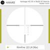 HAWKE Vantage HD 30 4-16x50mm Rimfire .22 LR Reticle Riflescope (14414)